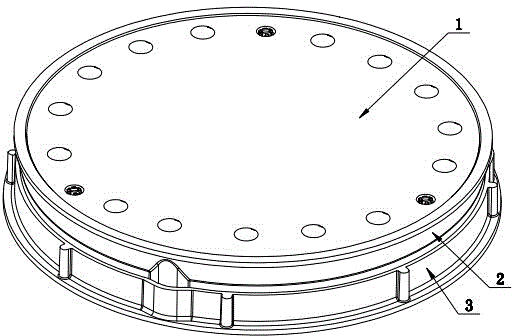 Anti-settlement adjustable well lid