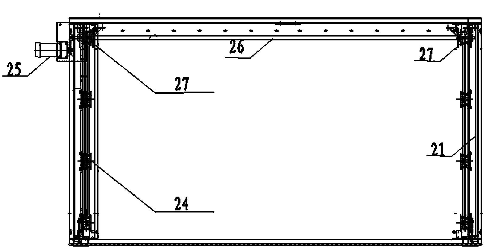 Four-way mobile vehicle parking and getting mechanism