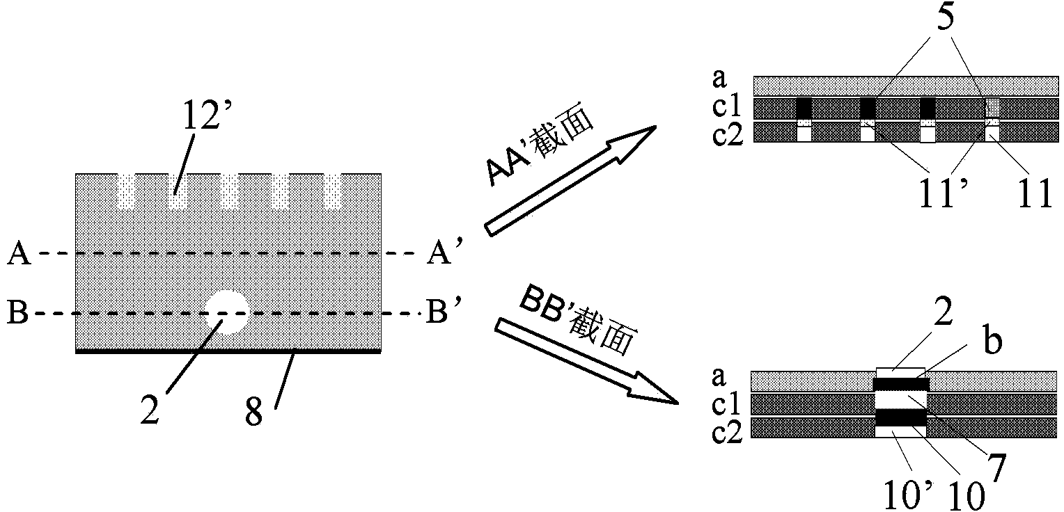 Multi-parameter paper-chip electrochemical immunosensor and method for detecting lung cancer markers