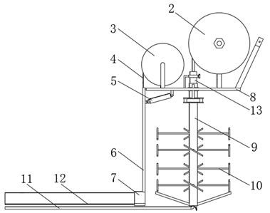 Low-disturbance soil treatment device