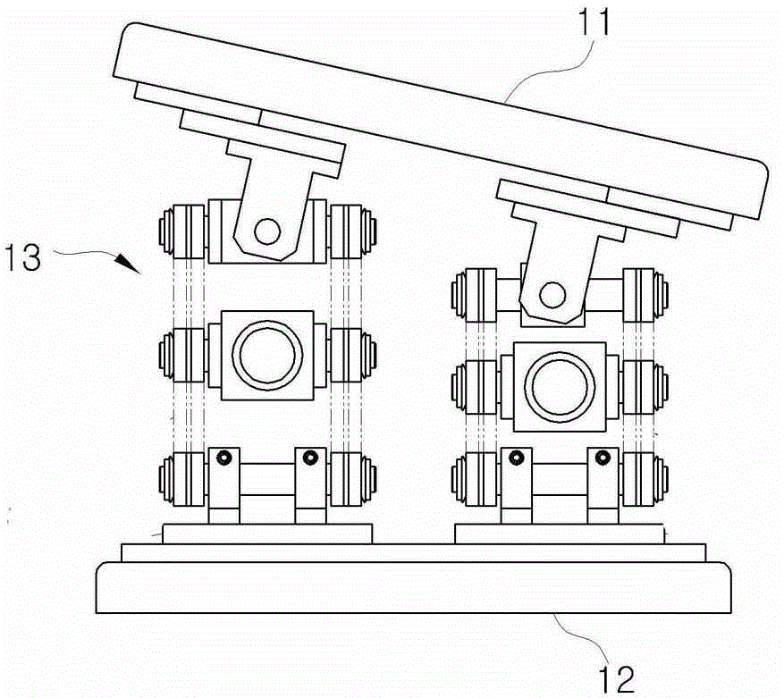 Dual-shaft positioning link mechanism