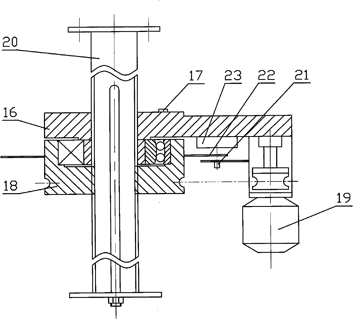 Hydraulic power pile driver with hammer penetration pile test function