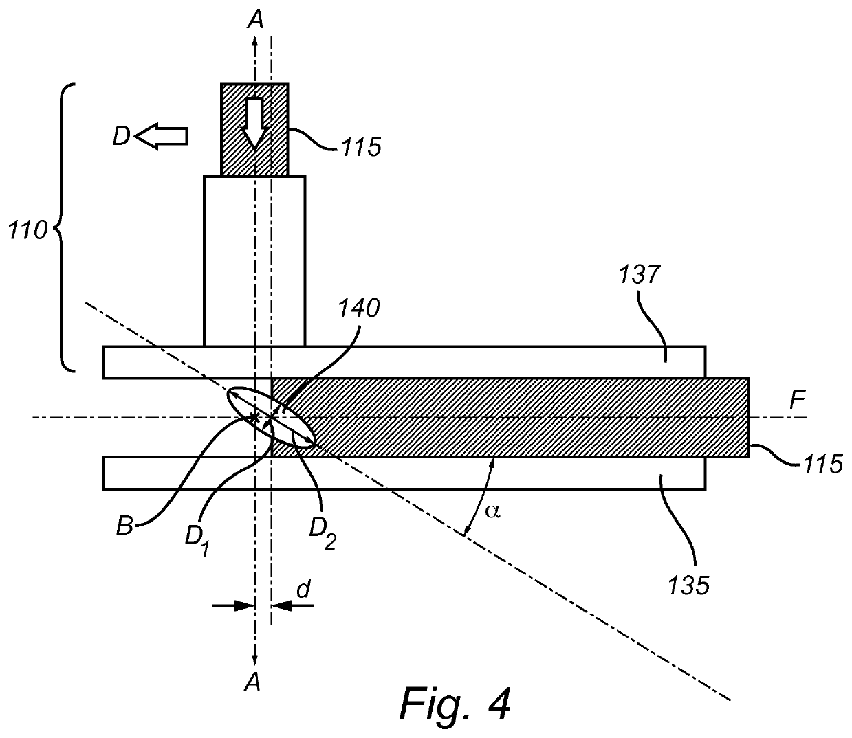 Printer head for 3D printing