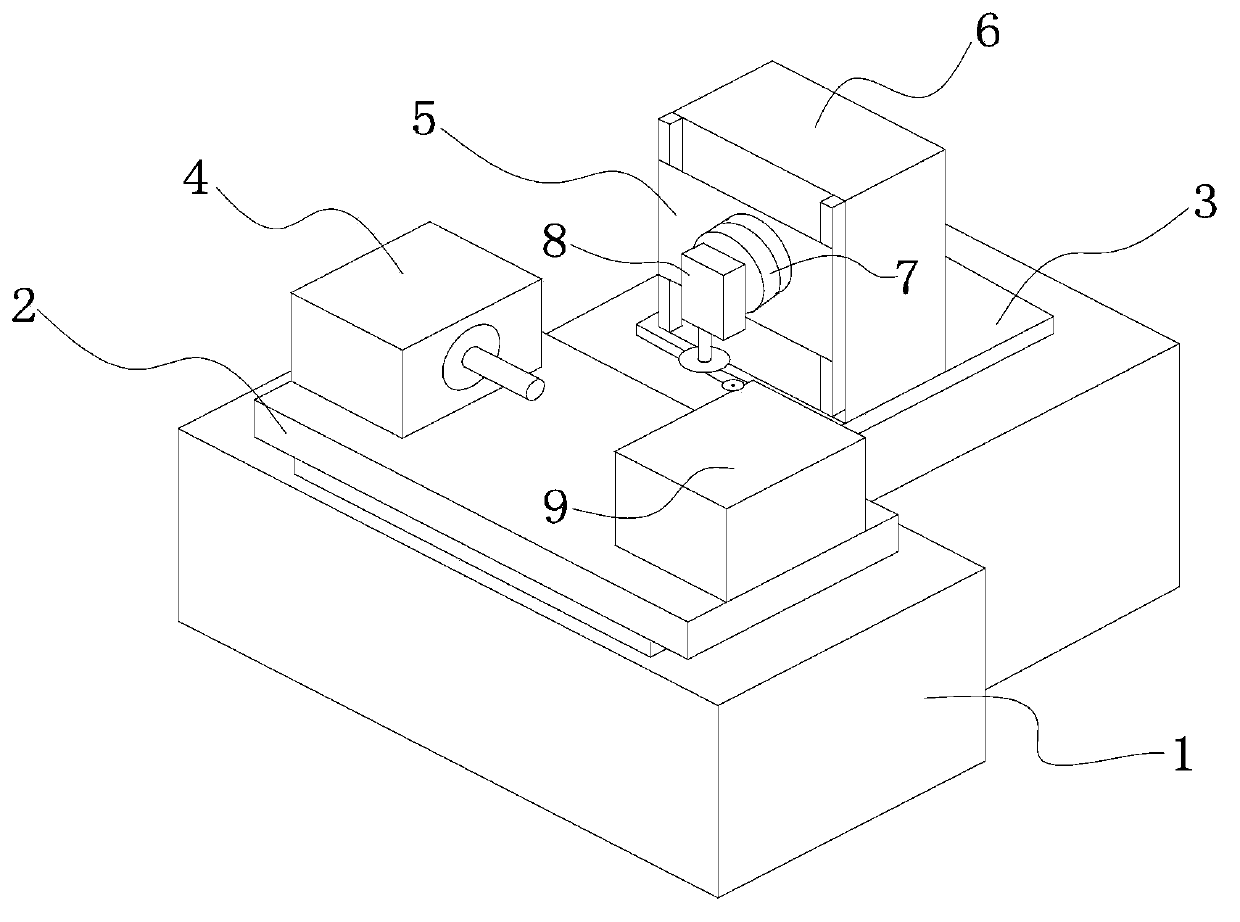 Numerical control shaping gear grinding machine tool