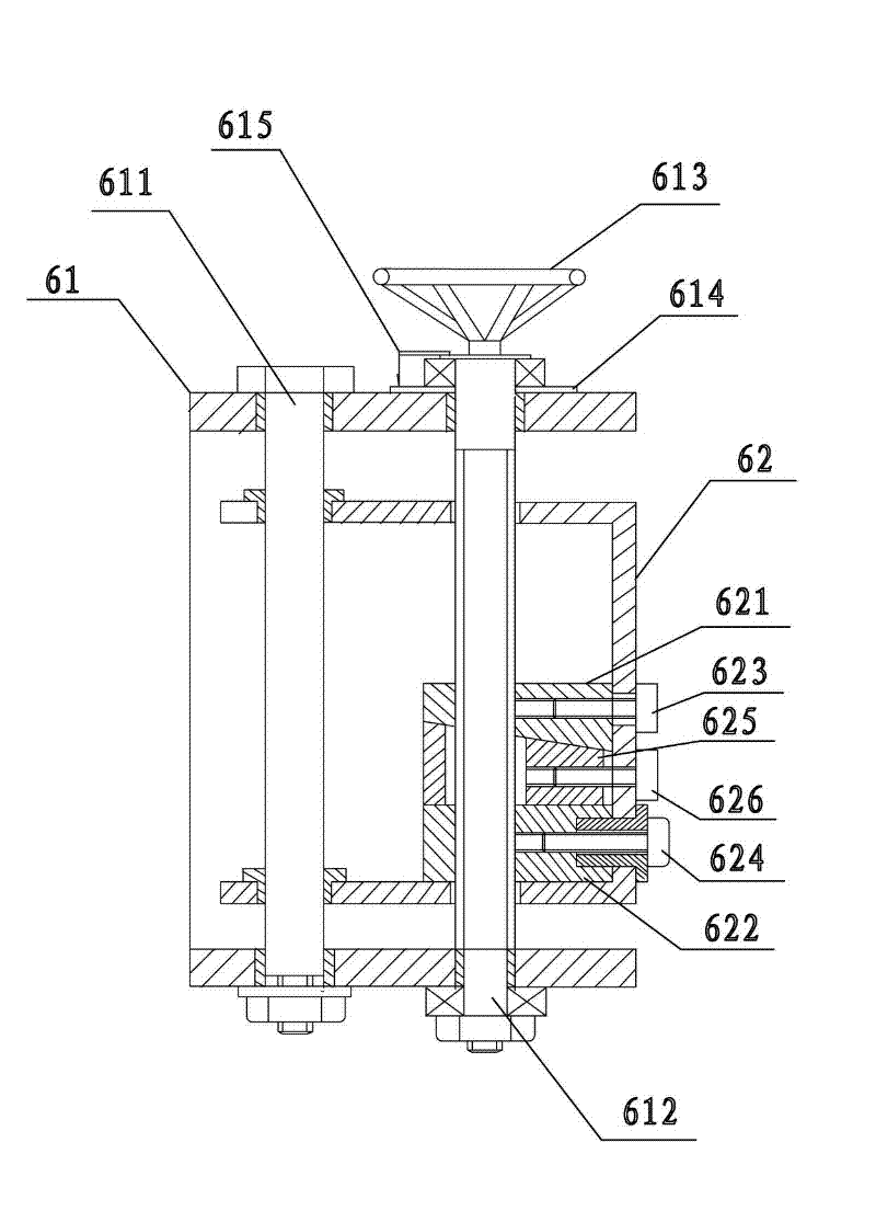 Onsite large-sized flange grinding machine