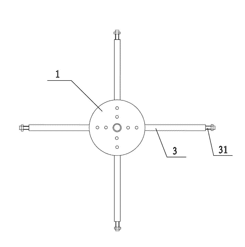 Onsite large-sized flange grinding machine