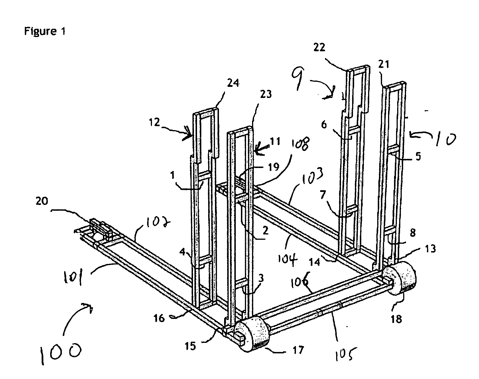 Novel shopping cart