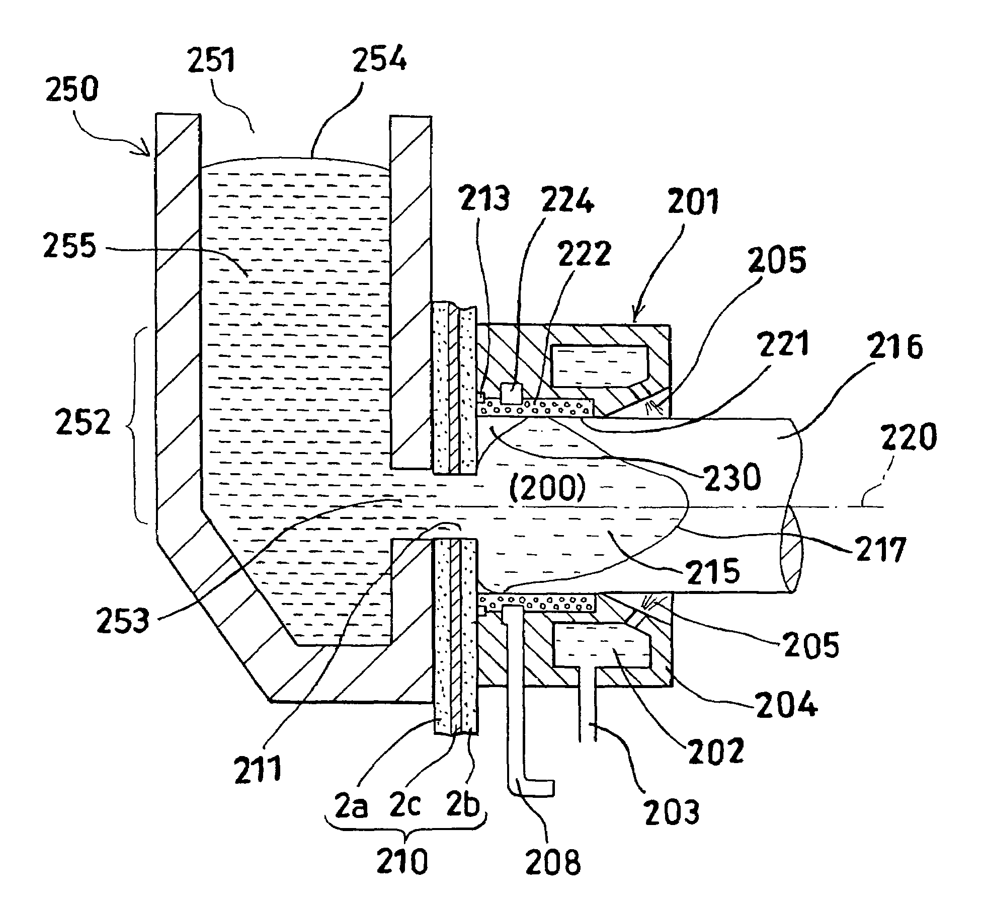 Continuous casting apparatus, continuous casting method and aluminum alloy cast bar