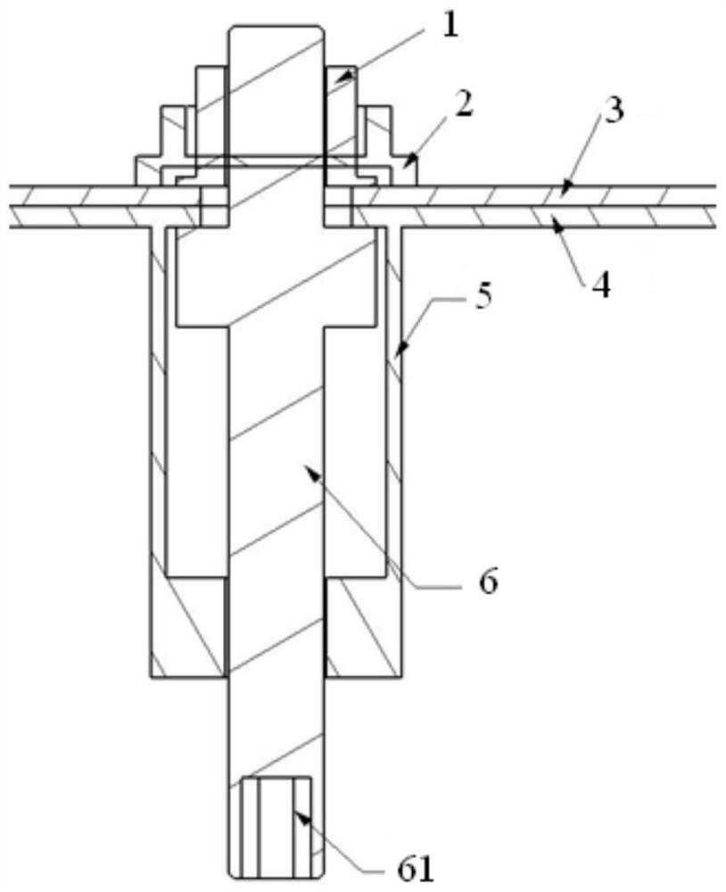 Connecting mechanism for fixing battery pack