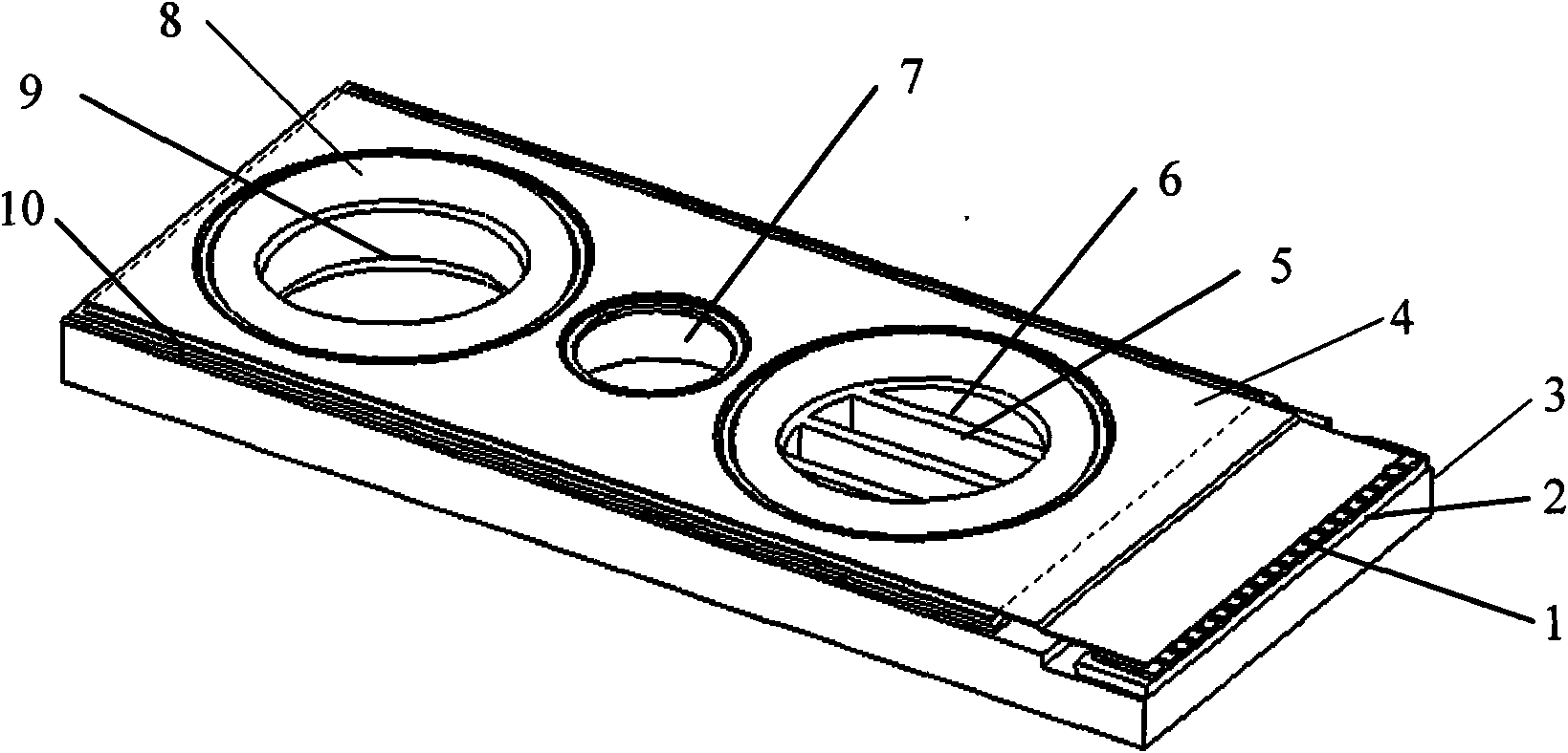 Novel low-cost stack-up array liquid refrigeration semiconductor laser and manufacturing method thereof