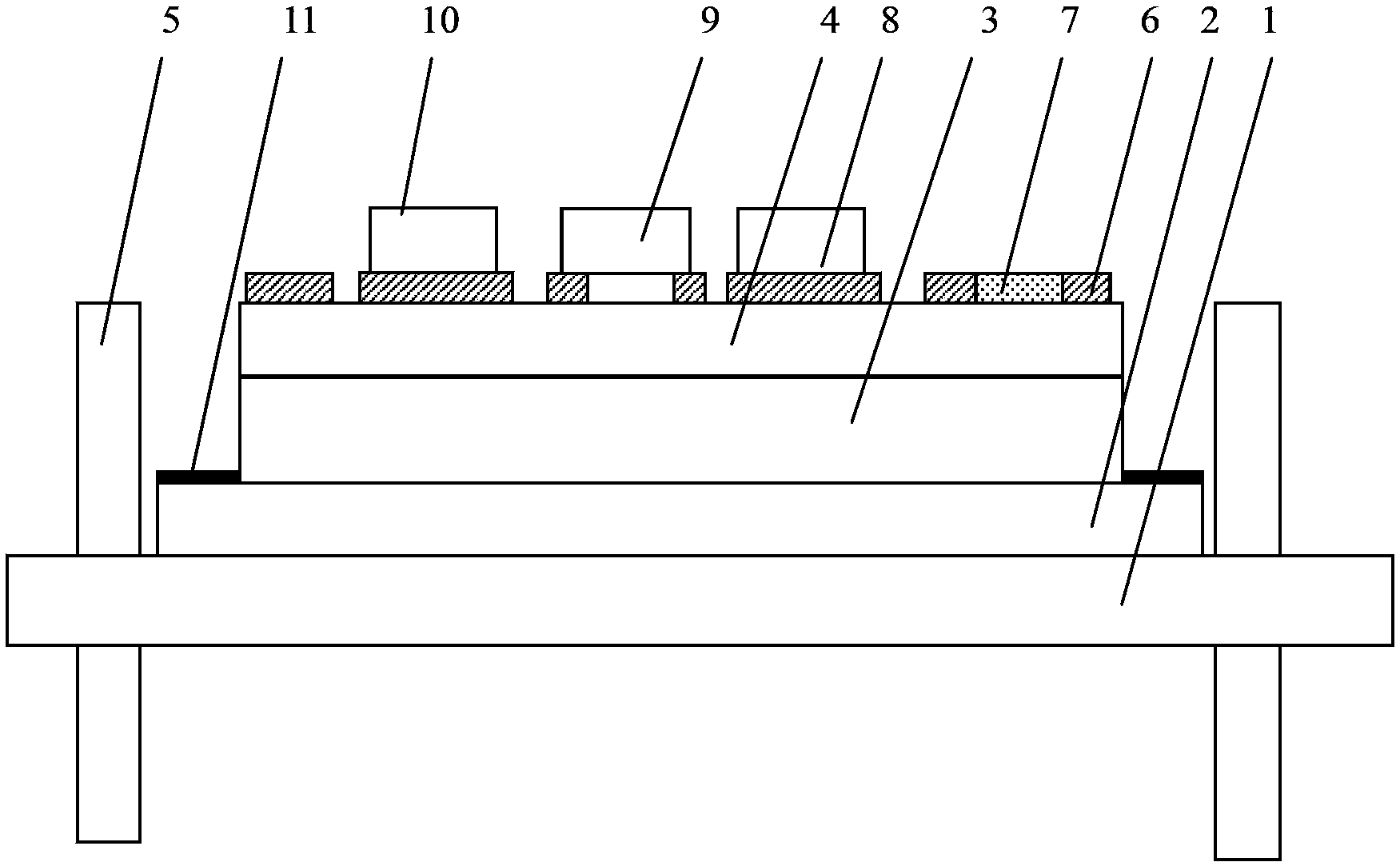 Integrating method for high-sensitivity temperature-controlled thick film hybrid integrated circuit