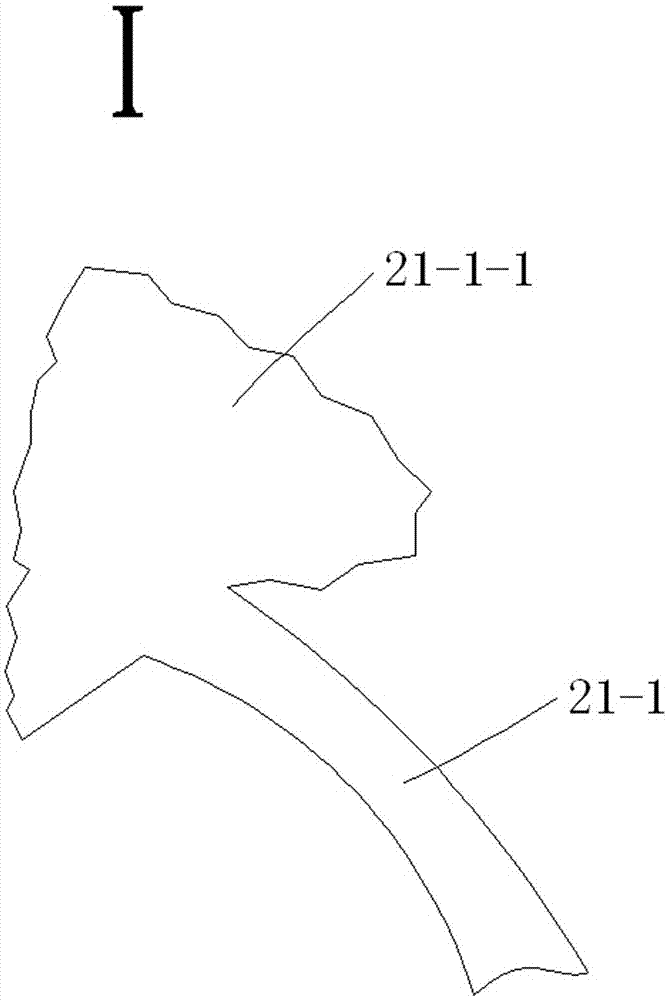 Warp-knitted self-fastening hook face fabric and manufacturing method thereof