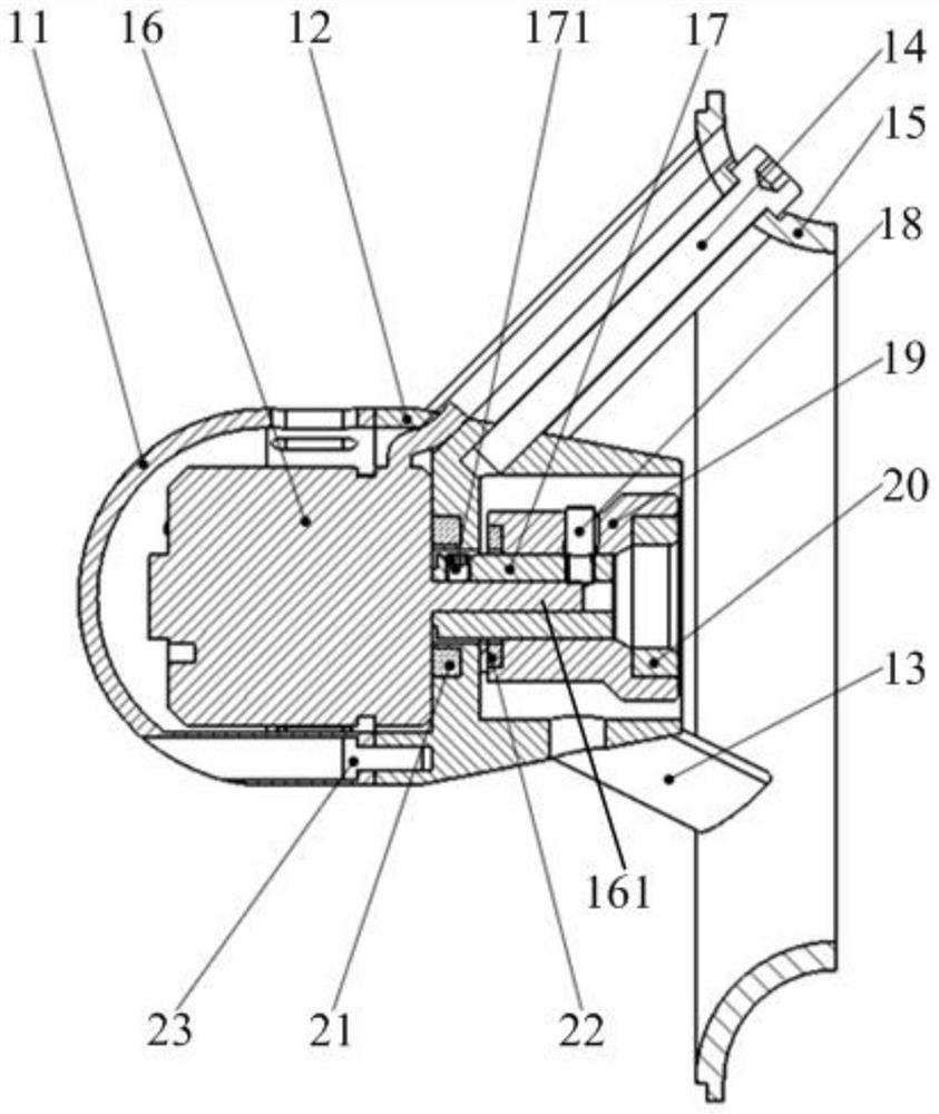 Turbojet engine and starting device thereof