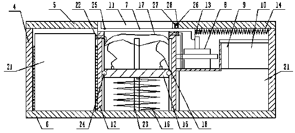 Unmanned aerial vehicle crash protection system and control method