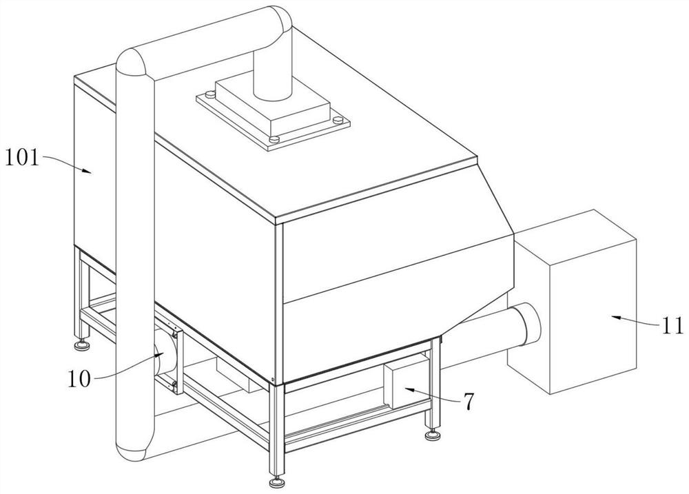 Welding, polishing and dust removal integrated platform