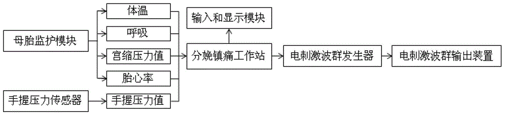 Biological feedback type delivery physical analgesia device