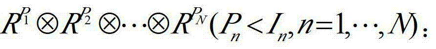 Brain cognitive state judgment method based on polyteny principal component analysis