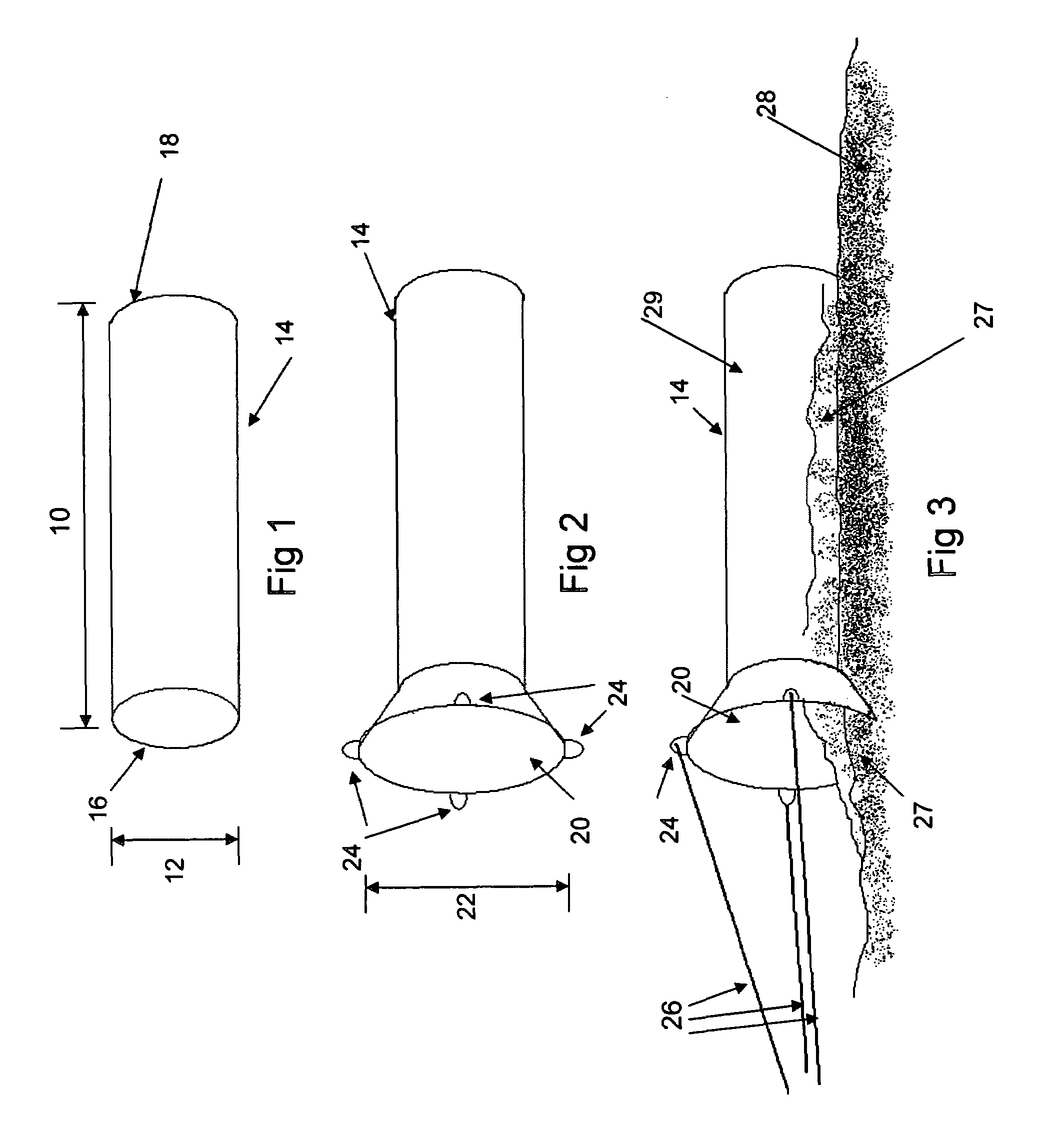 Regolith container for use with a structure on an extraterrestrial mass