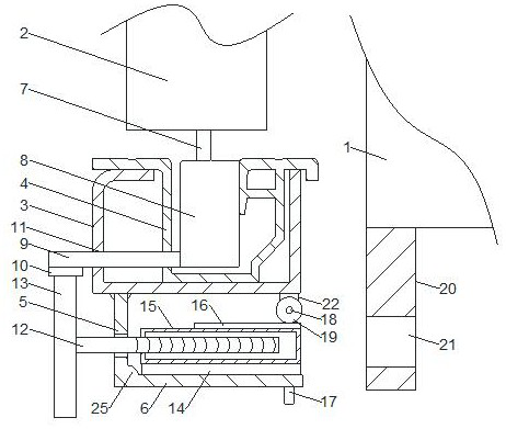 Elevator landing door system