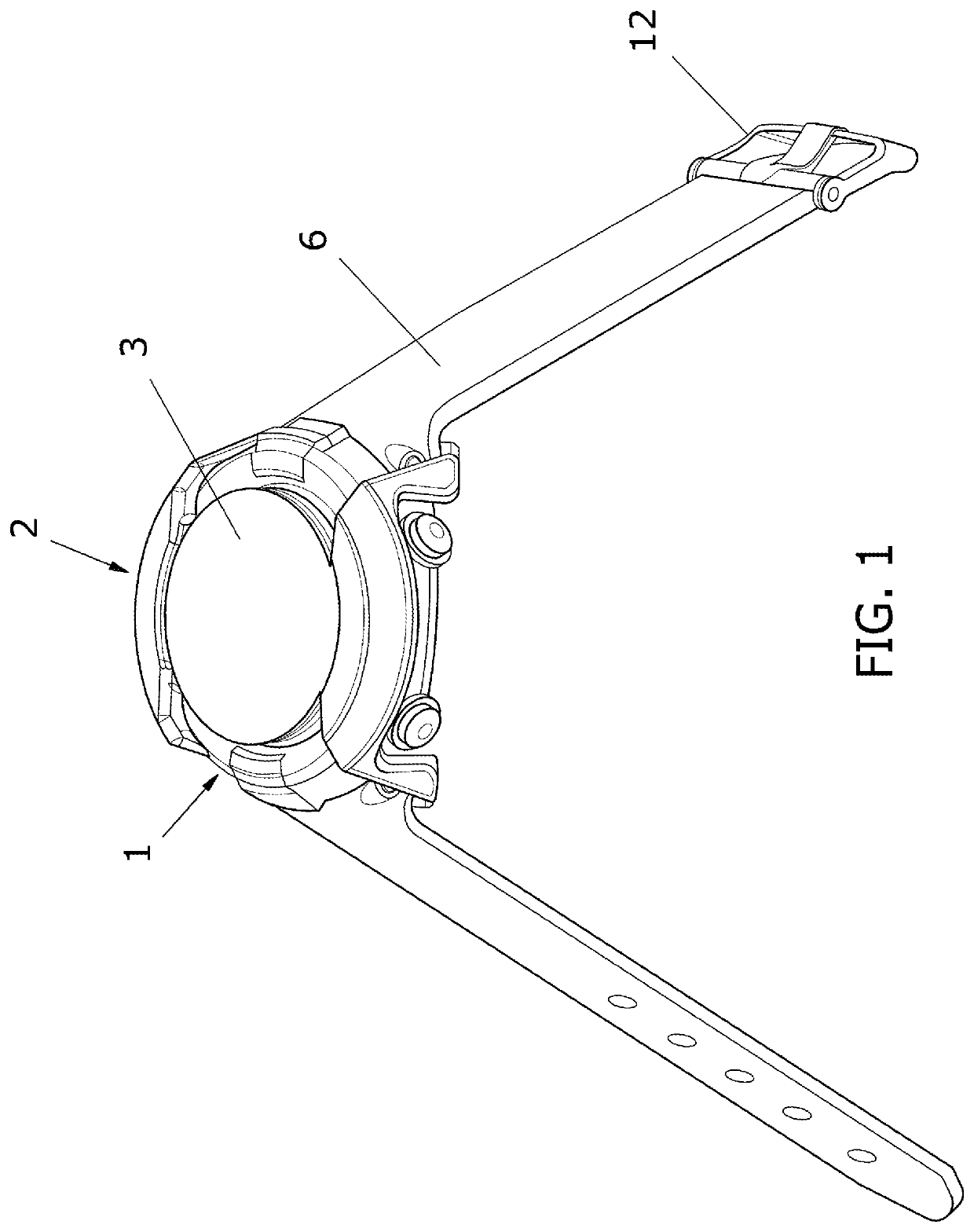 Protective shroud for a dive watch