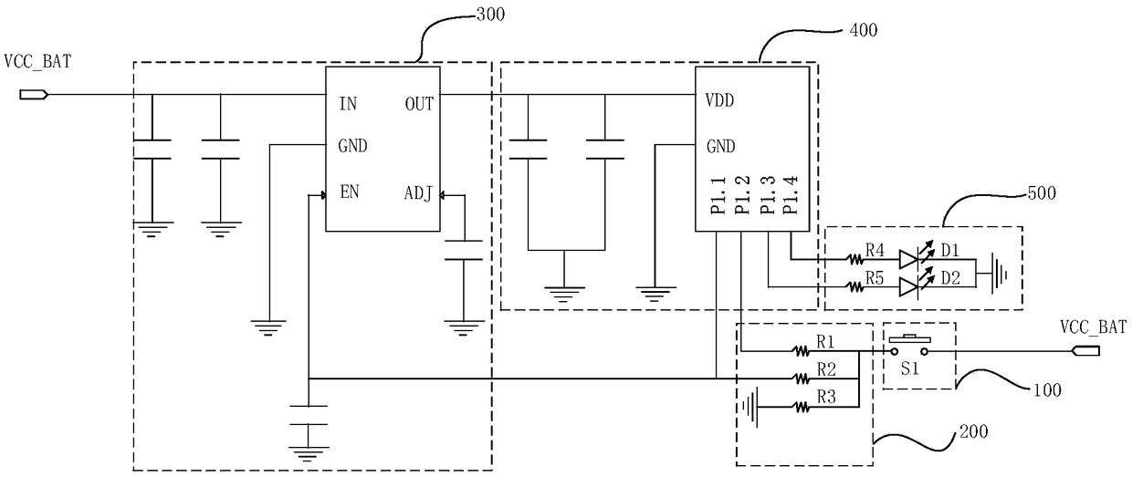 Electronic equipment and a one-key starting/shutting-down circuit of electronic equipment