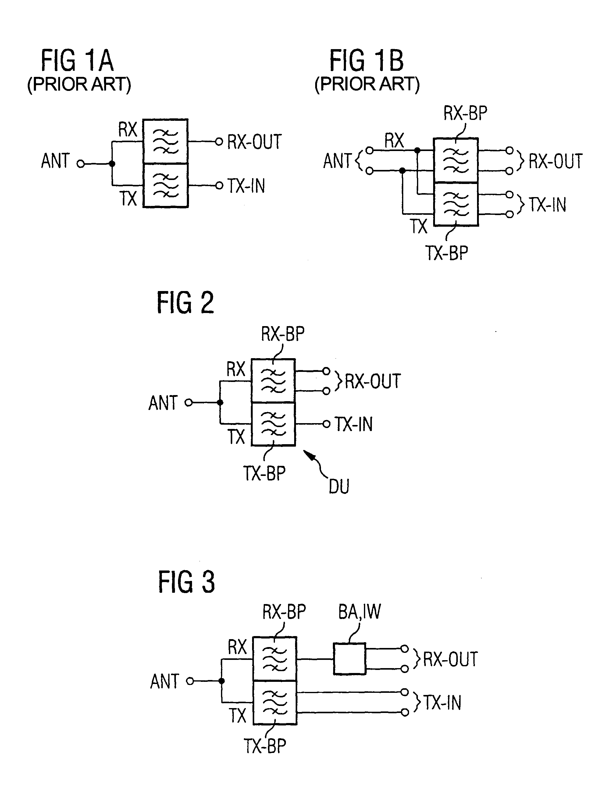 Duplexer with extended functionality