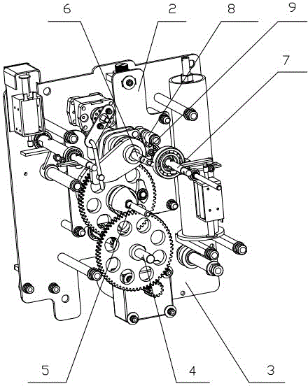 Spring operating mechanism