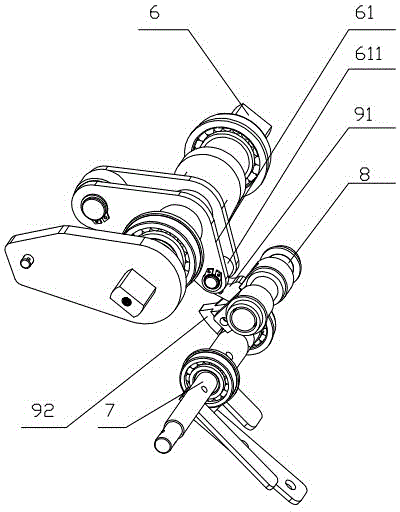 Spring operating mechanism