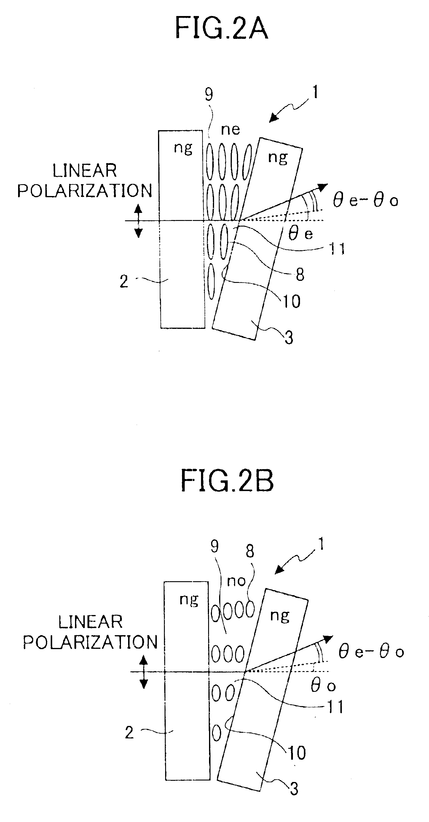 Optical path deflecting element, optical path deflecting apparatus, image displaying apparatus, optical element and manufacturing method thereof