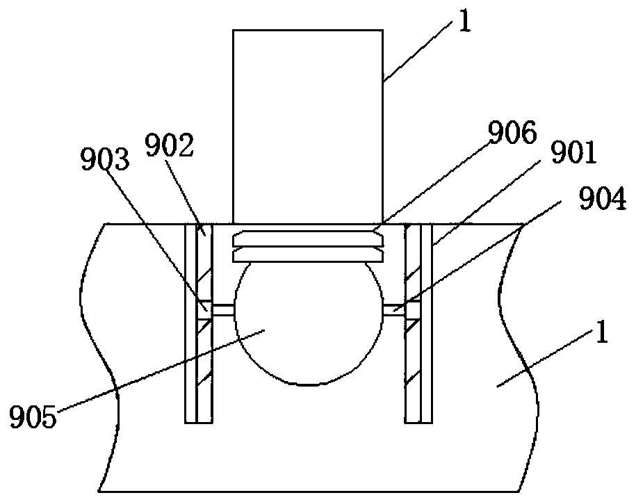 Water supply control system for pump station of a non-negative pressure water supply device