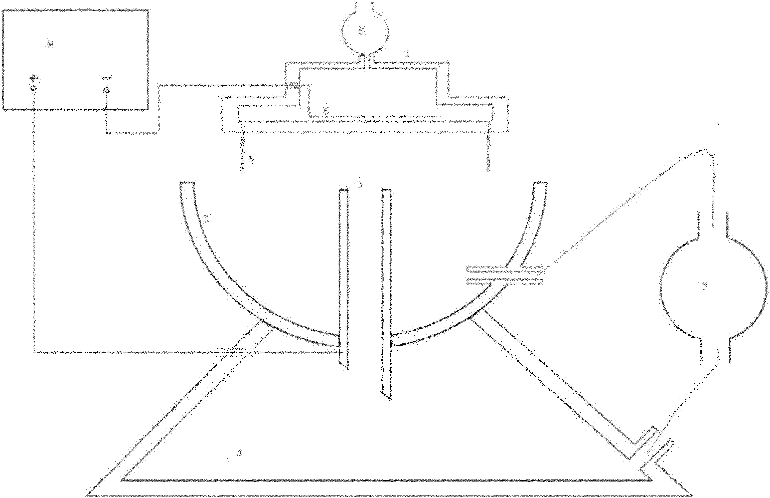 Device and method for preparing gel microsphere and gel microsphere in which antitubercular agents can be injected