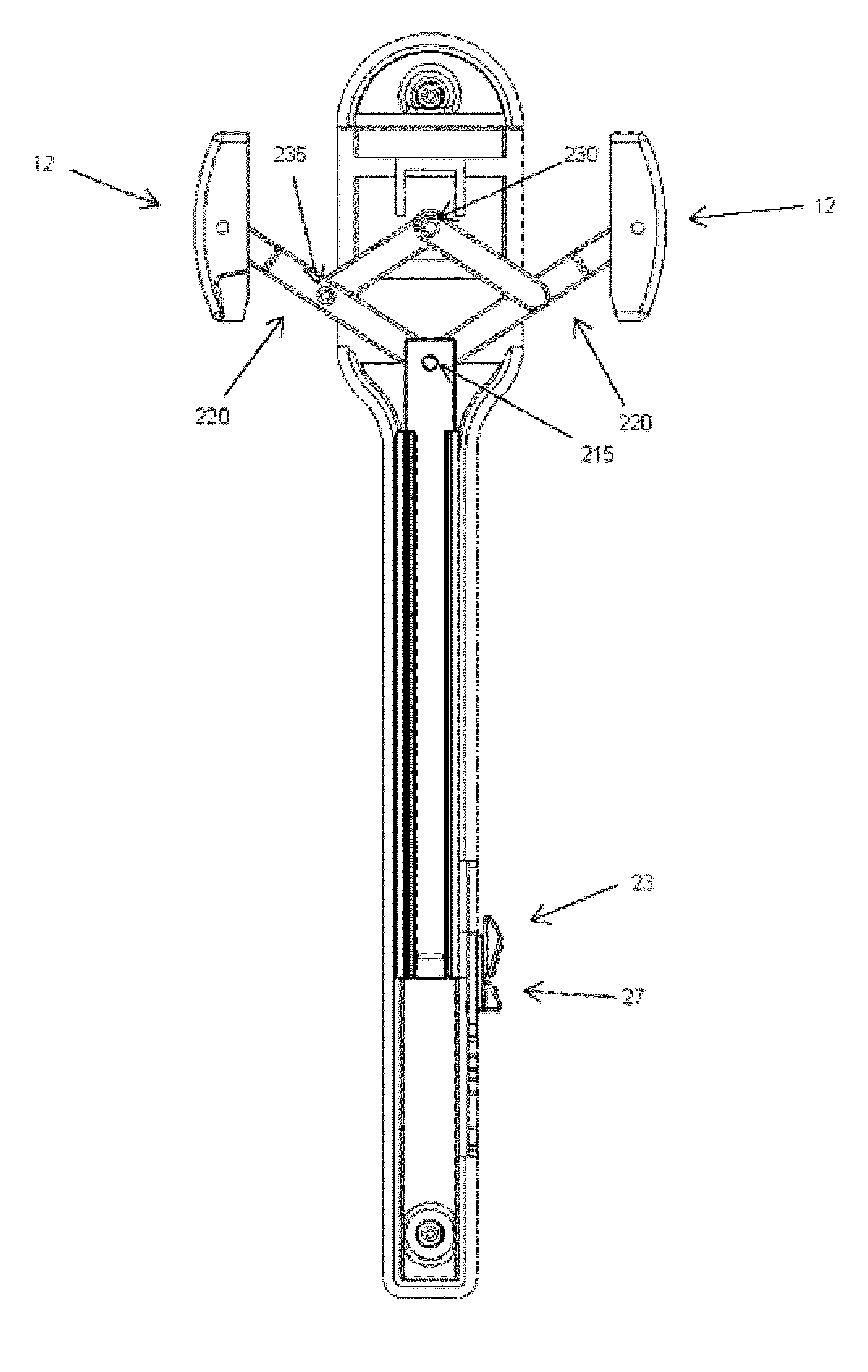 Device and method for fitting a pessary