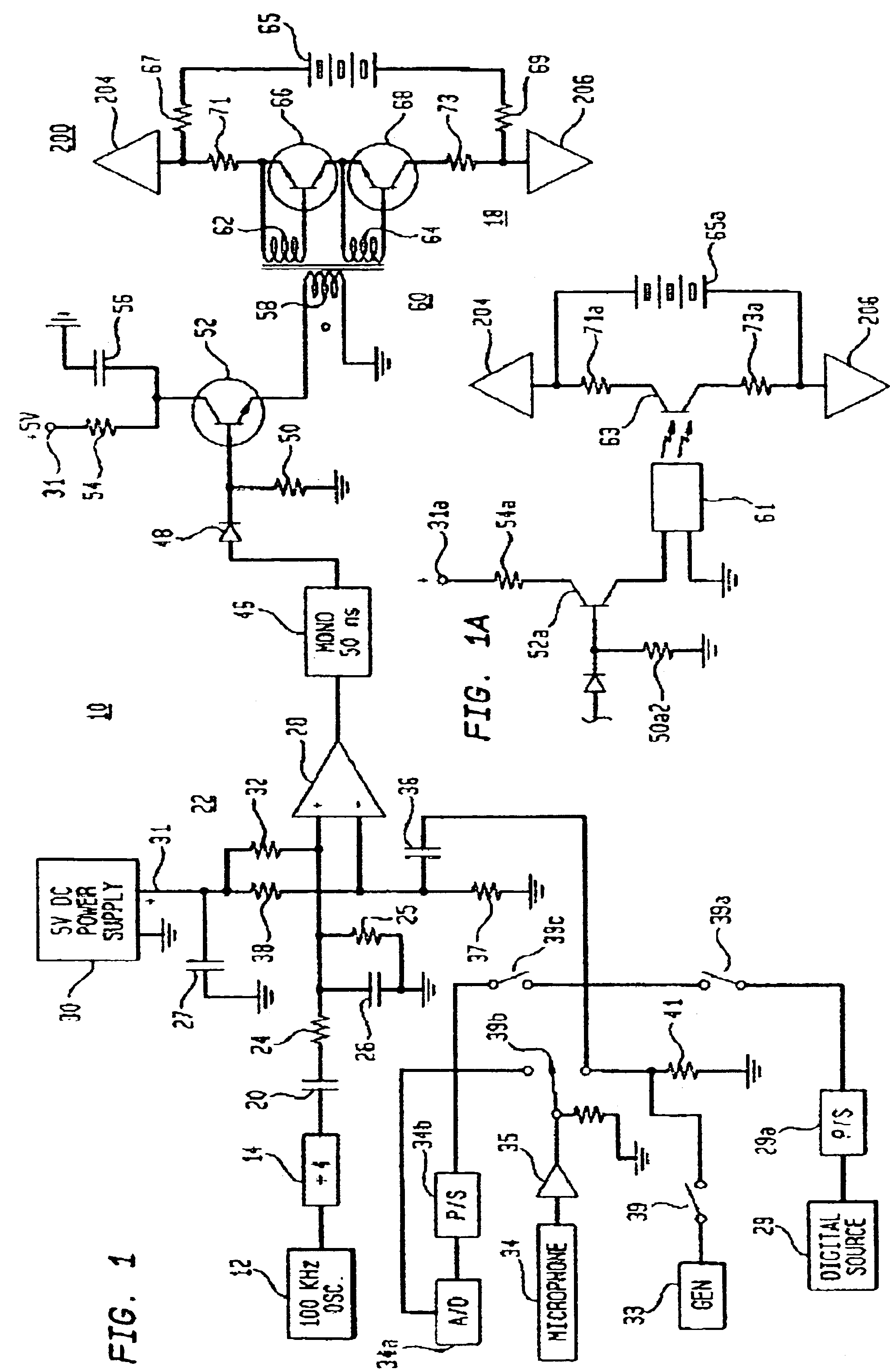 Time domain radio transmission system