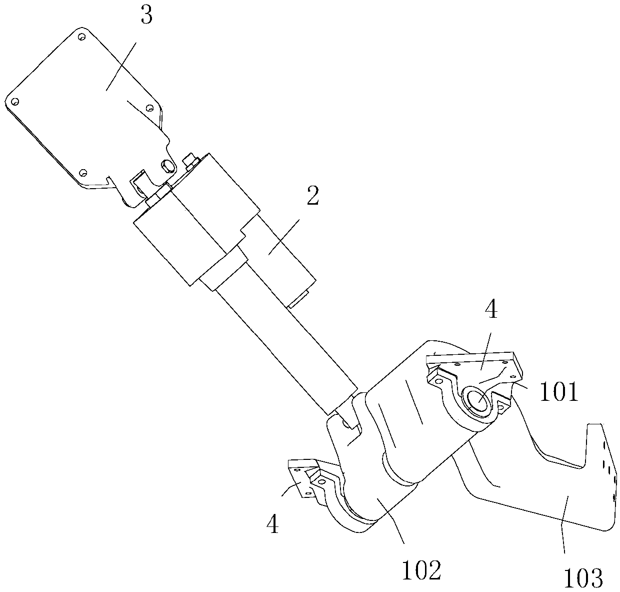 Hinge assembly of butterfly door and vehicle