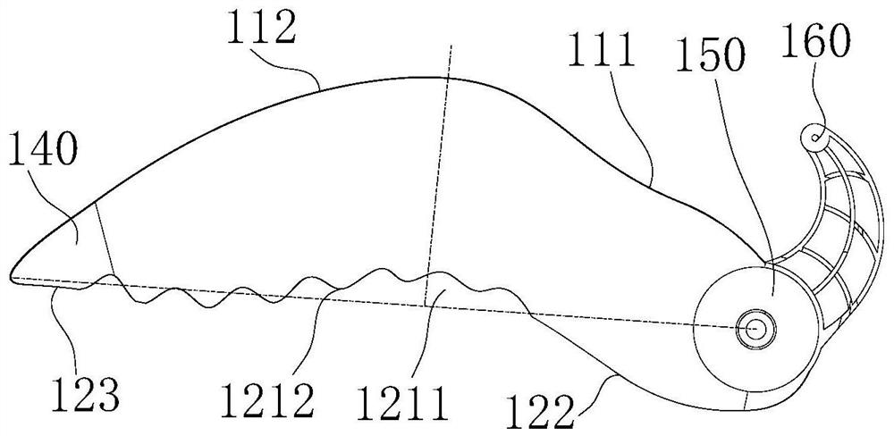 Fan blade structure and fan lamp