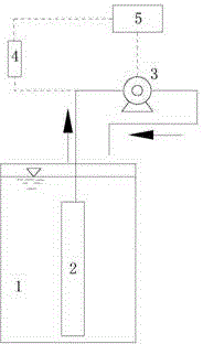 Hollow fiber membrane cleaning agent and preparation method and application thereof