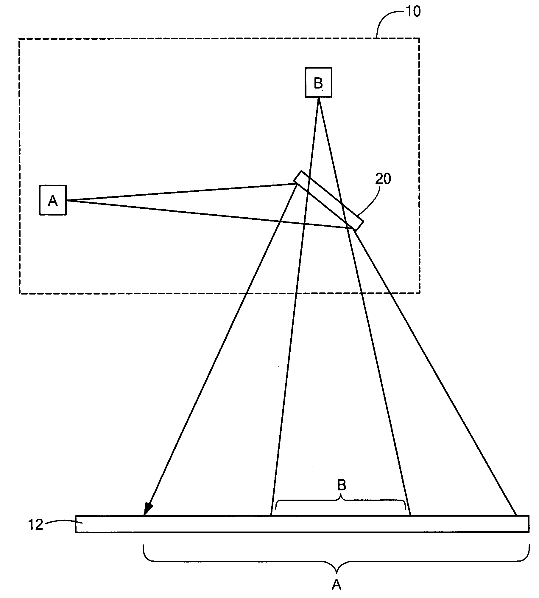 Non-contact passive ranging system