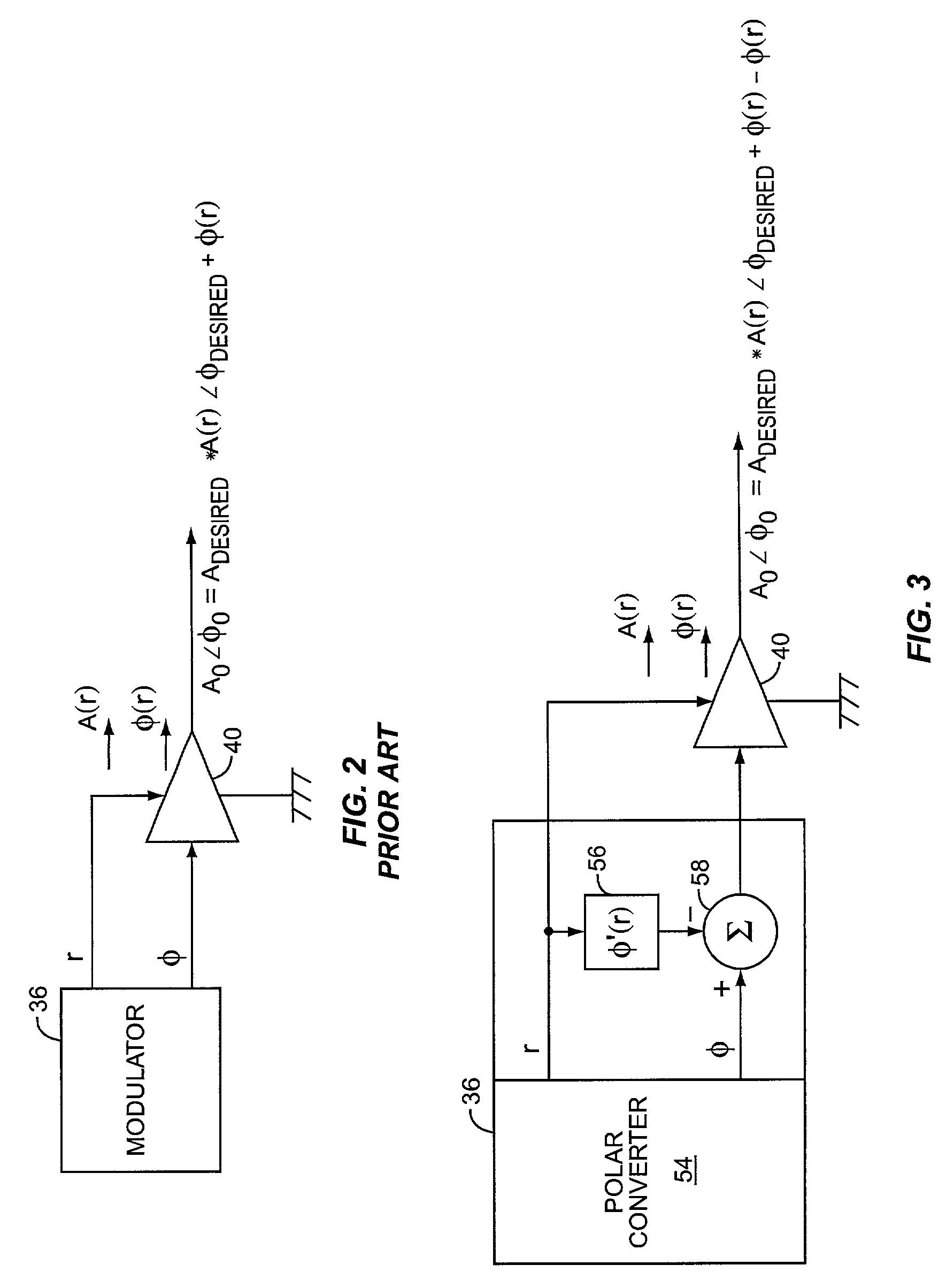 AM to PM correction system for polar modulator