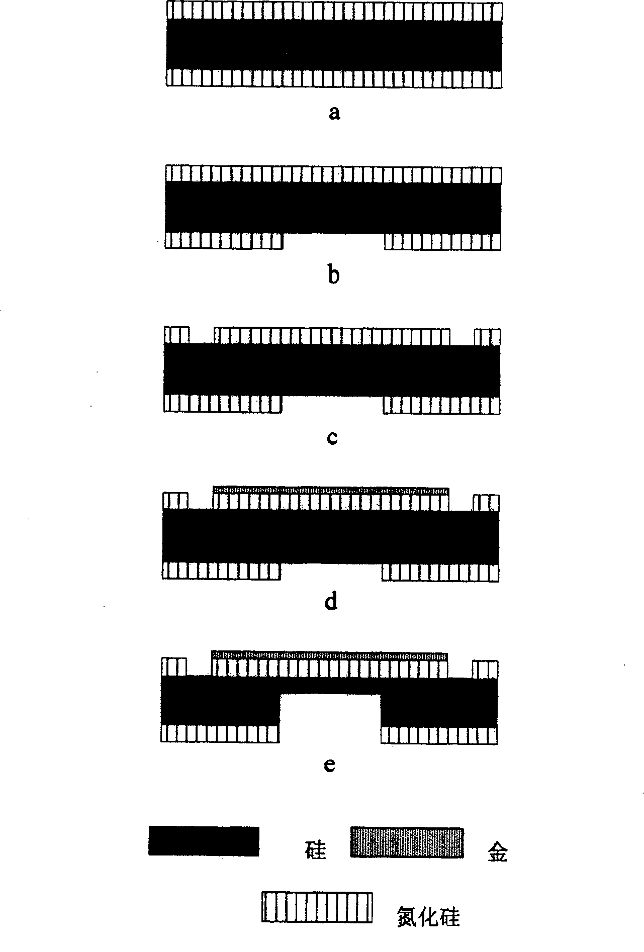 Micro internal combustion engine built-in resistor igniter and its making method