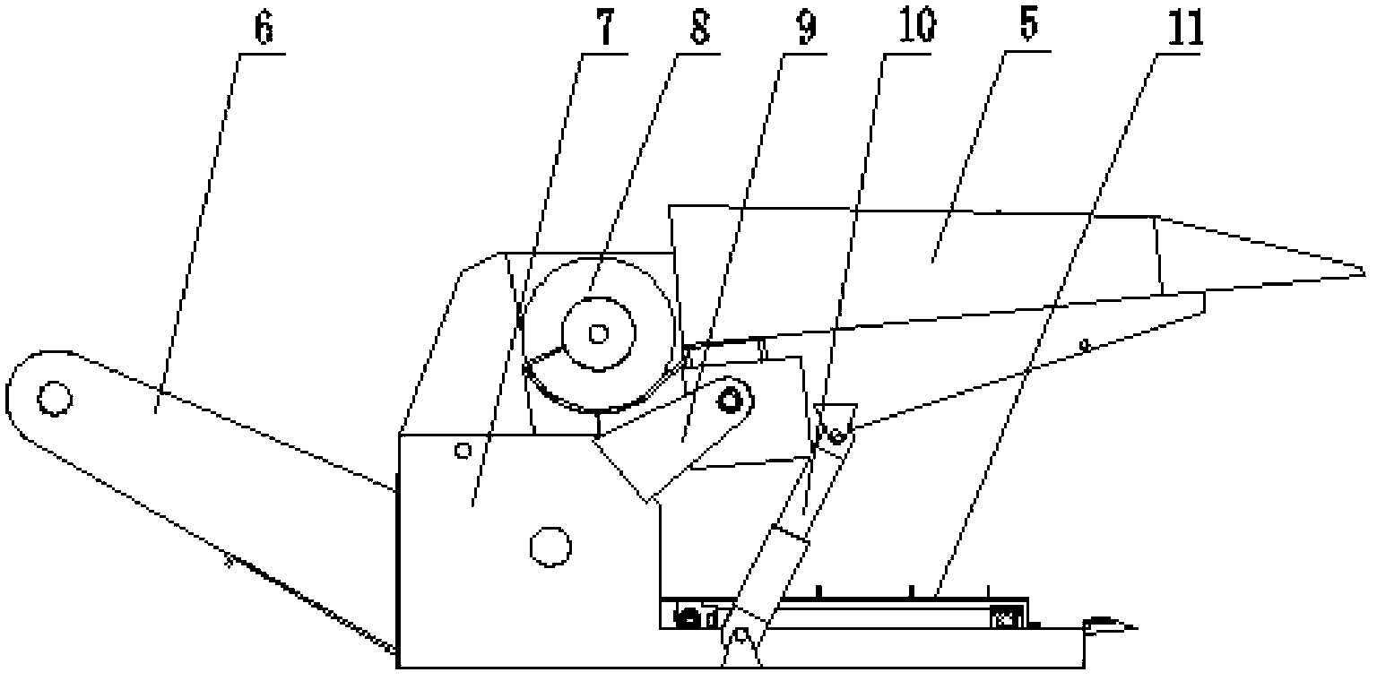 Multifunctional header of corn harvester