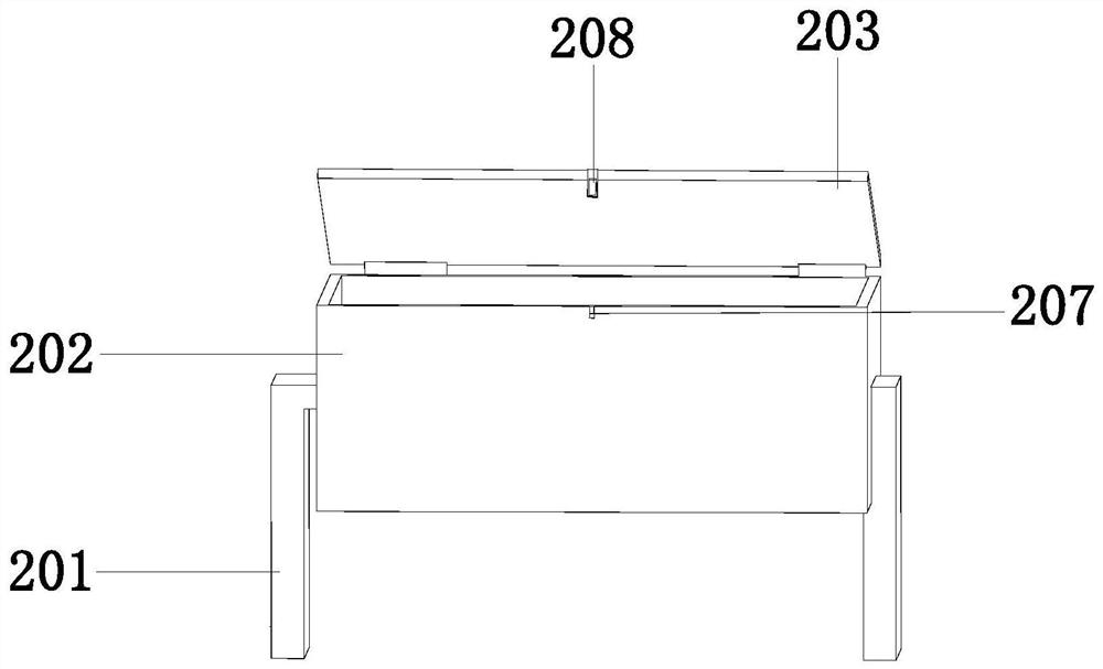 A kind of automatic separation equipment of goose feather bone