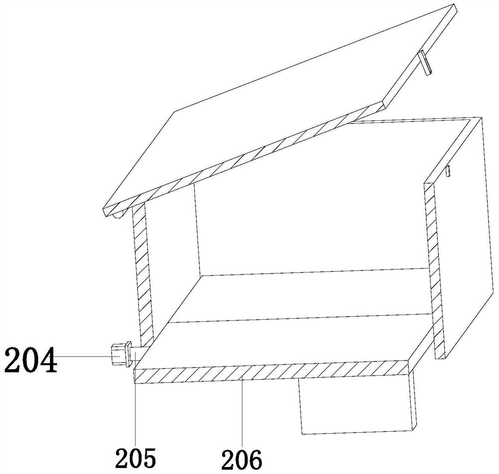 A kind of automatic separation equipment of goose feather bone