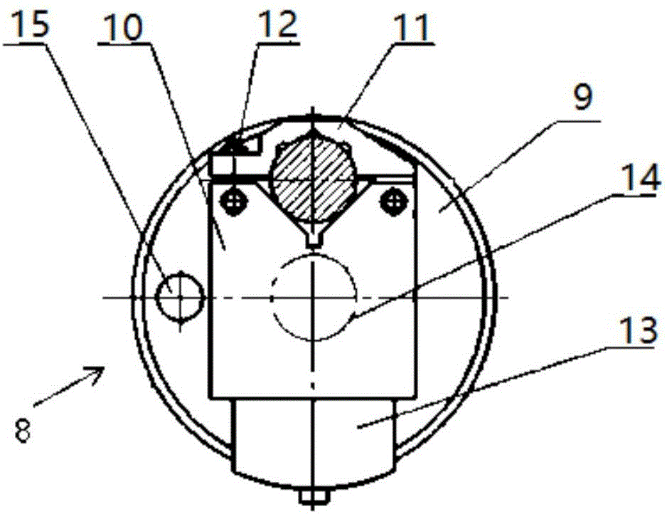 Crankshaft connecting rod shaft diameter processing tooling system