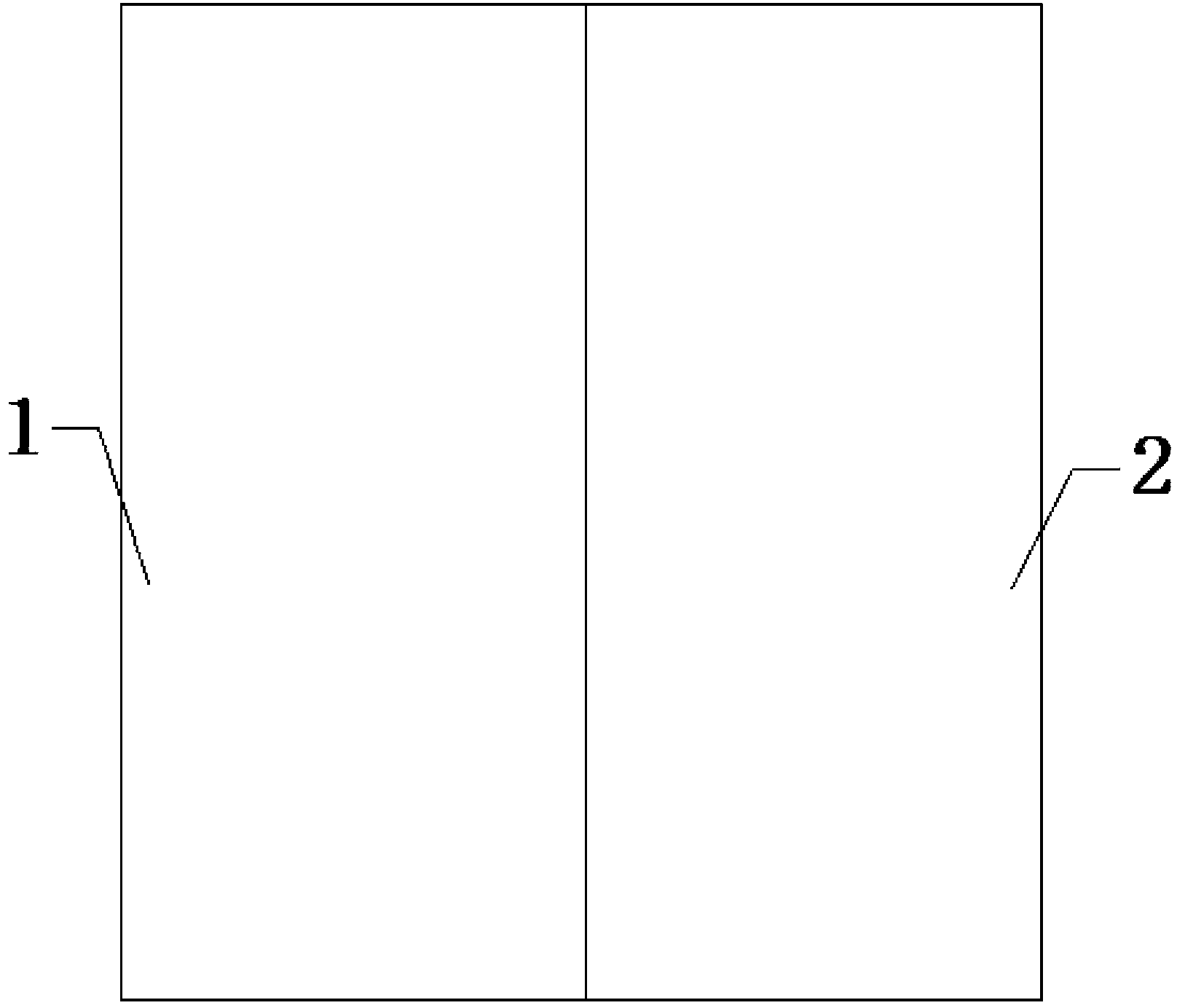 Multiscreen portable terminal and touch control method thereof