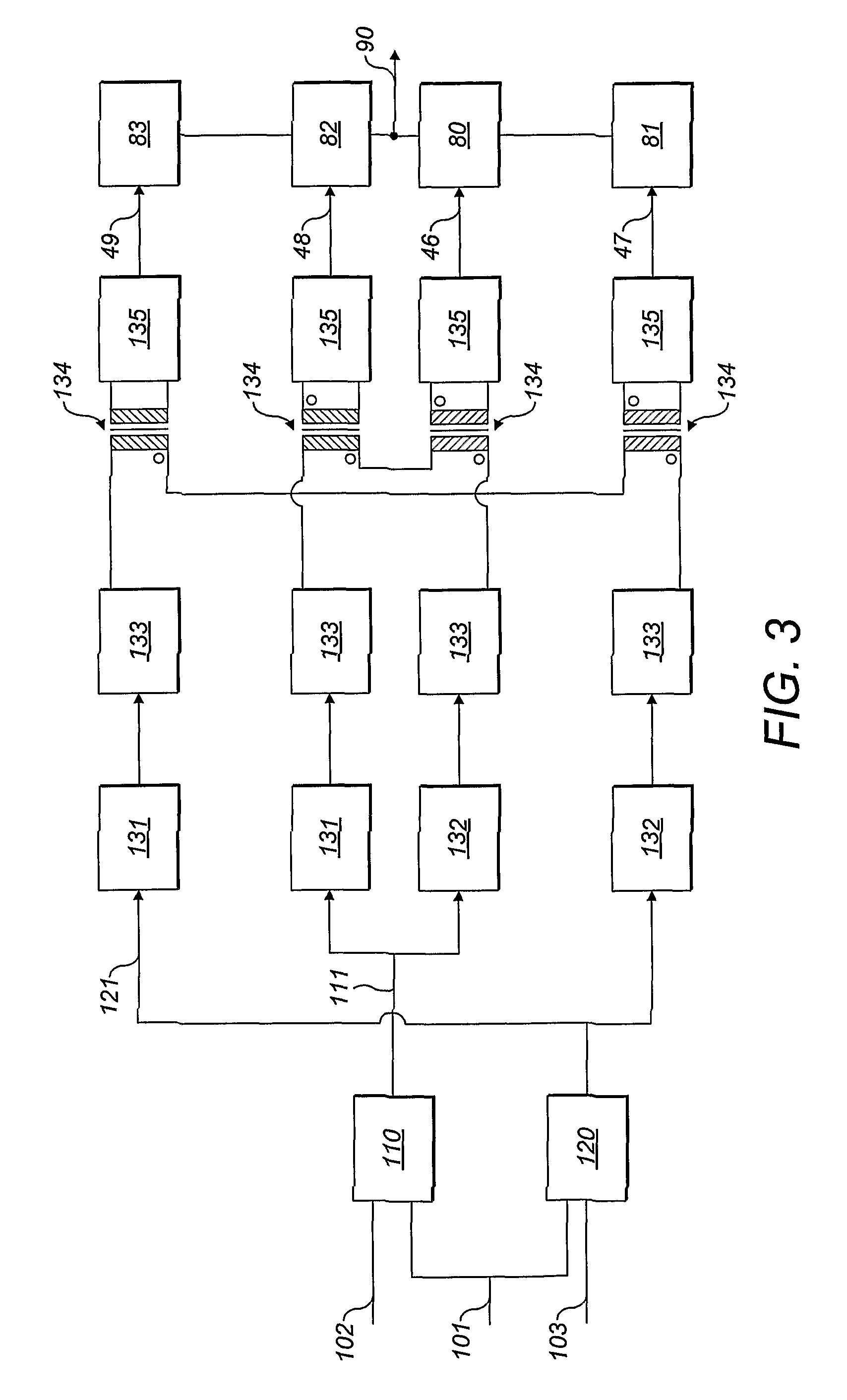 Mass spectrometer power sources with polarity switching