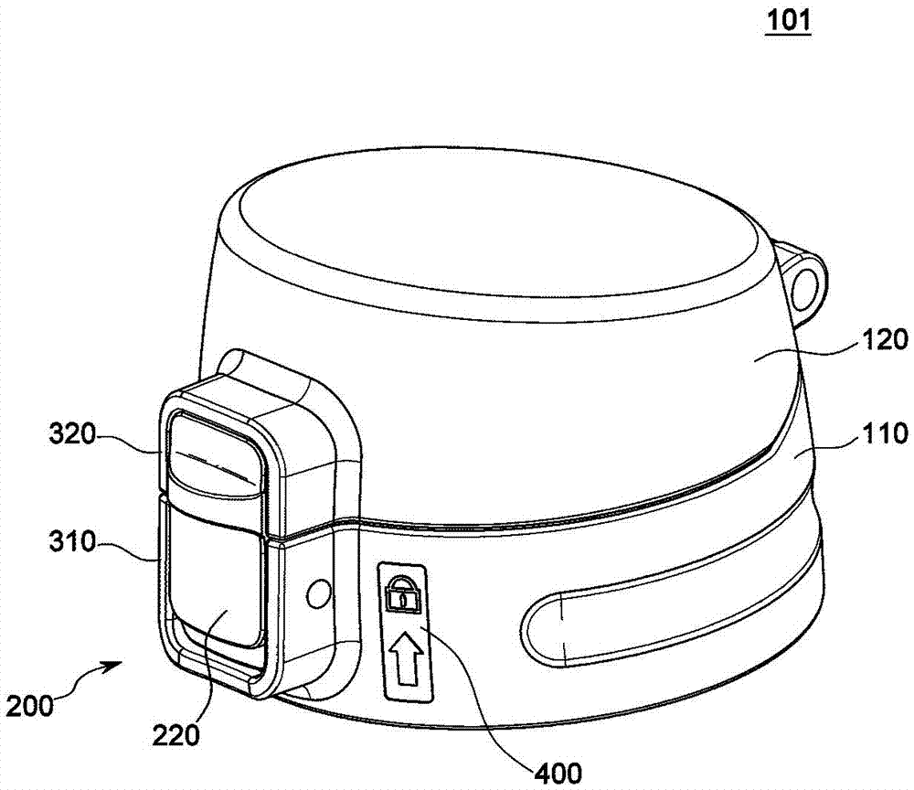 Locking apparatus and cap having the same