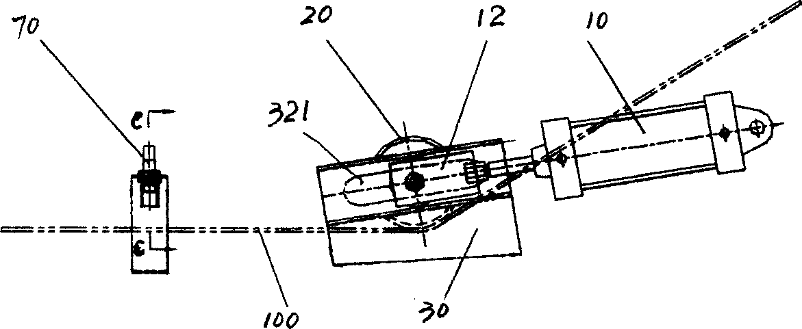 Filter belt self balance deviation rectifying device