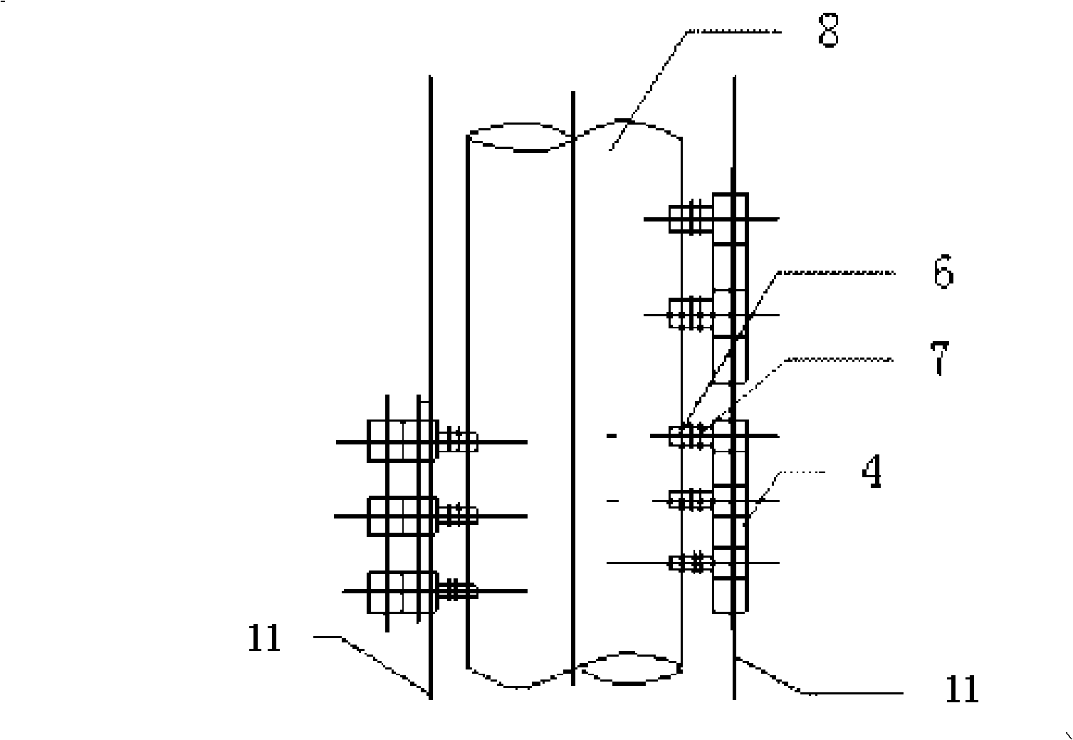 Negative-pressure ignition control device for sintering iron ore