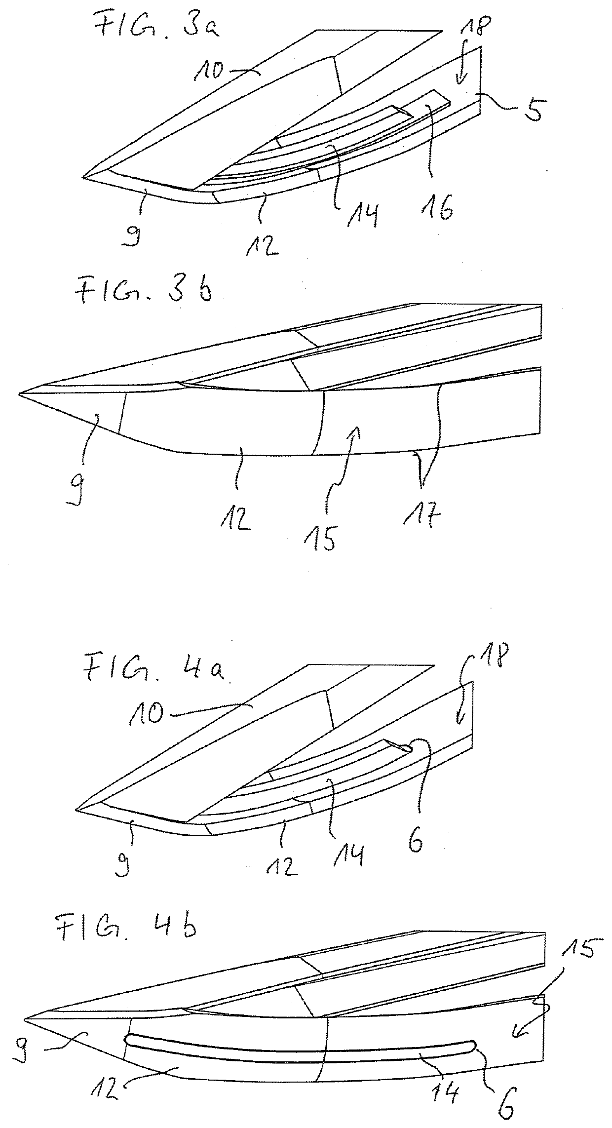 Support rail of an ear lifter for crops