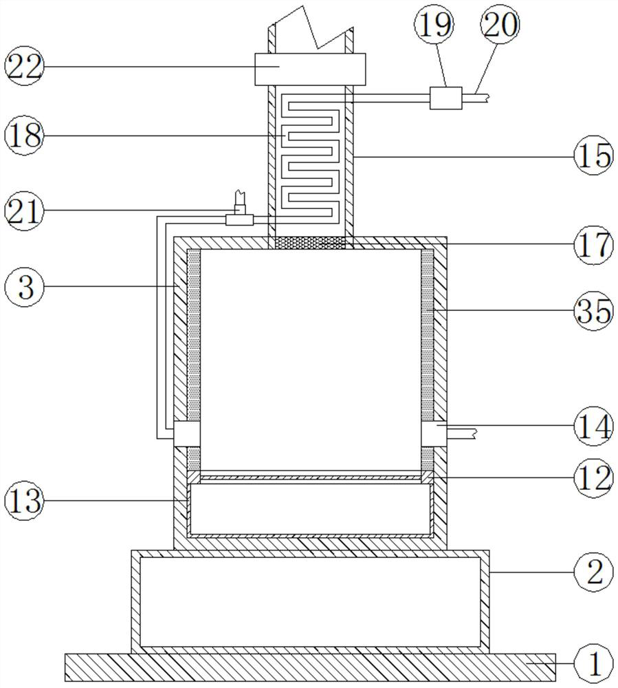 Vacuum fireplace capable of effectively solving backfire problem